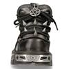 New Rock - M110S1 Niedrige Schuhe - Schwarz/Silberfarben Product image